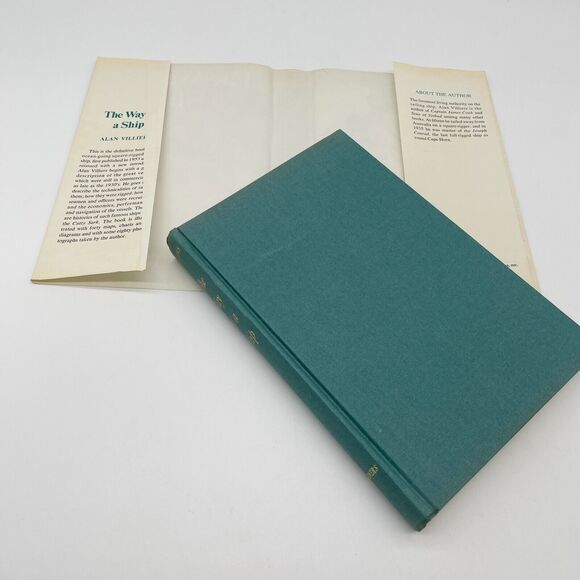 The Way of a Ship‎ Alan Villiers 1970 Hardcover Dustjacket Scribners Sailing - Picture 5 of 10